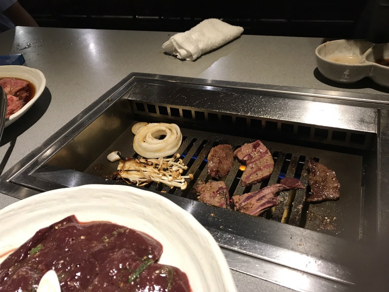 ゴルフ後の焼肉！