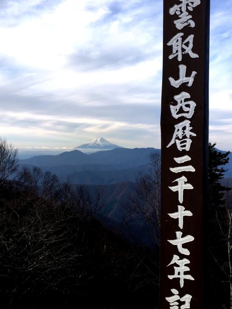 雲取山に登頂!