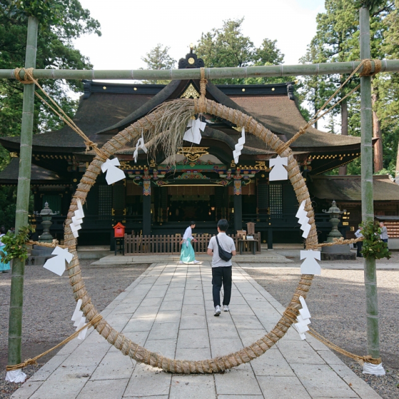 東国三社とあやめ祭り