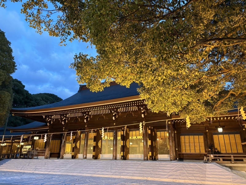 元旦の明治神宮